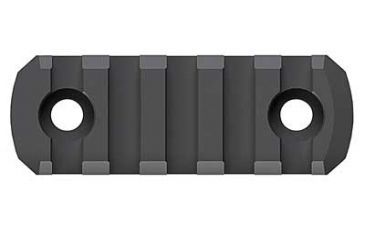 Image of Magpul Industries Rail Section, Fits M-LOK Hand Guard, Aluminum, 5 Slots, Black MPIMAG581