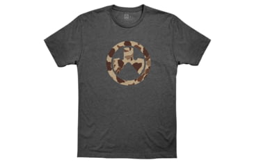 Image of Magpul Industries Raider Camo Icon Short Sleeve T-Shirts - Men's, Charcoal Gray, 3XL, MAG1138-010-3X
