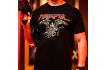 Image of Magpul Heavy Metal Cotton T-Shirt - Men's, Black, 2XL, MAG1220-001-2X