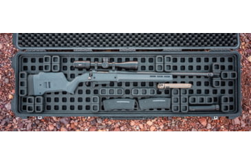 Image of Magpul Industries DAKA Grid Organizer For Pelican 1750 Protected, Black, MAG1324BLK