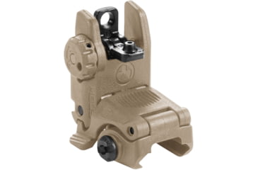 Image of Magpul MBUS Rear Flip-Up Back Up Sight Gen 2, Flat Dark Earth MAG248FDE