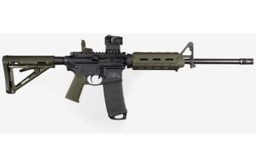 Image of Magpul MBUS Rear Flip-Up Back Up Sight Gen 2, OD Green MAG248OD