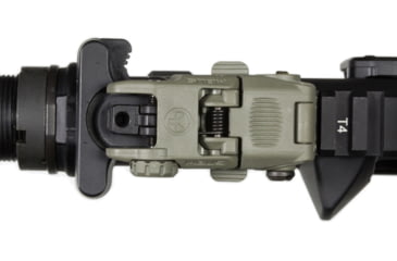Image of Magpul MBUS Rear Flip-Up Back Up Sight Gen 2, OD Green MAG248OD