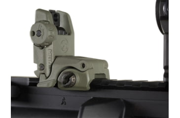 Image of Magpul MBUS Rear Flip-Up Back Up Sight Gen 2, OD Green MAG248OD
