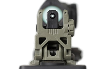 Image of Magpul MBUS Rear Flip-Up Back Up Sight Gen 2, OD Green MAG248OD