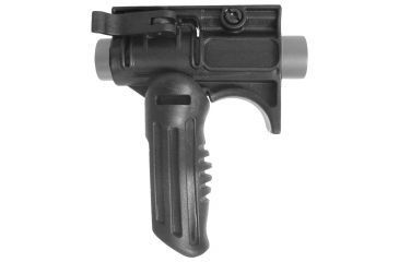 Image of FAB Defense Folding Grip w/ Flash Light Adapter - Vertical Position