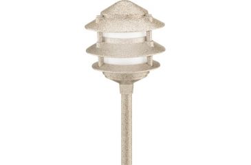 Image of Malibu 11 Watt Sand Tier Cast Metal Low Voltage Outdoor Light,Sand 8303-9200-01