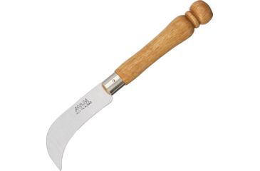 Image of MAM Curved Knife Fixed Blade Knife, 2.625in, German Steel, Beechwood Handle MAM10