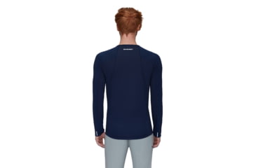Image of Mammut Aenergy FL Longsleeve - Mens, Marine, Large, 1016-01370-5118-115