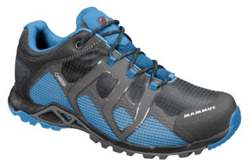 Image of Mammut Comfort Low GTX Hiking Shoes - Men's, Graphite/Skyblue, Medium, 7.5 US, 213992