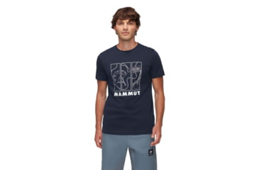 Image of Mammut Core T-Shirt Gear - Mens, Marine, L, 1017-05893-5118-115