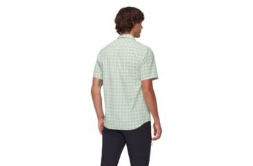 Image of Mammut Lenni Shirt - Mens, Silver Sage-Strata, M, 1015-01471-1303-114