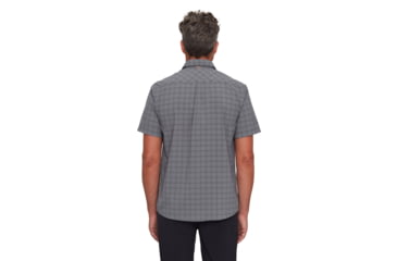 Image of Mammut Lenni Shirt - Mens, Steel-Black, M, 1015-01471-00722-114