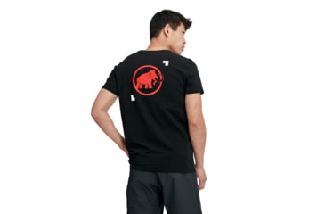 Image of Mammut Logo T-Shirt - Mens, Black Prt2, Large, 1017-07295-00254-115