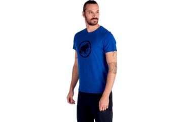 Image of Mammut Logo T-Shirt - Mens, Surf Prt2, 2XL, 1017-07292-50175-117
