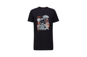 Image of Mammut Massone T-Shirt Rocks - Mens, Black, Medium, 1017-05191-0001-114