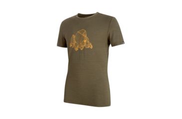 Image of Mammut Mens Alnasca T-Shirt, Iguana, 2XL, 1017-00070-4584-117