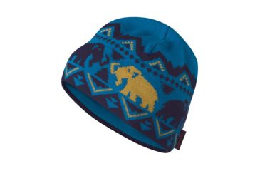 Image of Mammut Merino Beanie-One Size-Dark Cyan/Dark Indigo