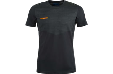 Image of Mammut Moench Light T-Shirt - Men's, Black/Black, Large, 1017-00050-0052-115