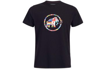 Image of Mammut Nations T-Shirt - Mens, Black, Large, 1017-02220-0001-115