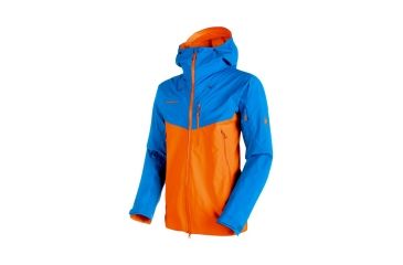 Image of Mammut Nordwand Pro Hard Shell Hooded Jacket - Men's, Sunrise/ Ice, XXL, 1010-13950-2016-117