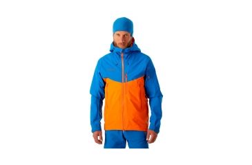 Image of Mammut Nordwand Pro Hard Shell Hooded Jacket - Men's, Sunrise/ Ice, XXL, 1010-13950-2016-117