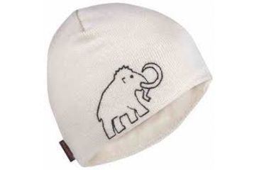 Image of Mammut Placid Beanie - White/Graphite - One Size