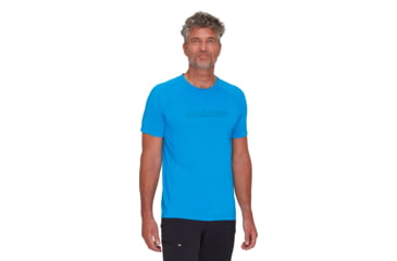 Image of Mammut Selun FL Logo T-Shirt - Mens, Glacier Blue, M, 1017-05050-50589-114
