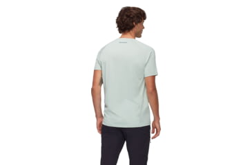 Image of Mammut Selun FL Logo T-Shirt - Mens, Silver Sage, M, 1017-05050-1288-114