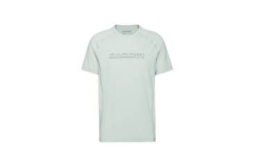 Image of Mammut Selun FL Logo T-Shirt - Mens, Silver Sage, M, 1017-05050-1288-114