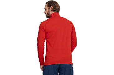 Image of Mammut Snow ML Half Zip Pull - Mens, Magma, Extra Large, 1014-02400-3465-116