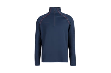 Image of Mammut Snow ML Half Zip Pull - Mens, Marine, Large, 1014-02400-5118-115