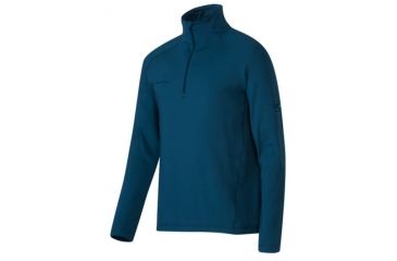 Image of Mammut Snow ML Half Zip Pull Sweater, Orion, Extra Large, 1010-21950-5325-116