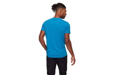 Image of Mammut Trovat Logo T-Shirt - Mens, Glacier Blue, S, 1017-06460-50589-113