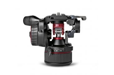 Image of Manfrotto Nitrotech N8 Fluid Video Head With Continuous CBS, Black, MVHN8AHUS