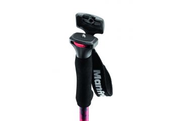 Image of Manfrotto Off Road Photographic Walking Stick,Red, Red MMOFFROADR