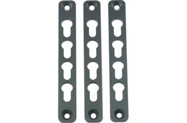Image of Manticore Arms Keymod Panel For Transformer Rails, 3 Pack, Black, MA-14433