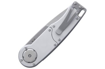 Image of Mantis Gearhead Linerlock Bead DP Folding Knife, 3.38in Bead Blast Finish Partially Serrated Drop Point, Bead Blast Finish Handle, GH2019DPS
