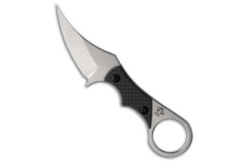 Image of Mantis Mantis Sabot II Fixed Blade Karambit Knife Black Carbon Fiber 2.7" Satin, Black, Bohler M390, adult, BHQ-193949