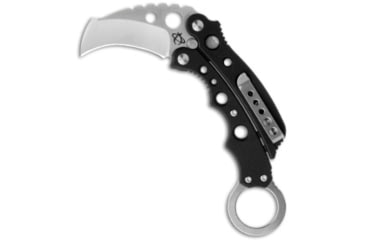 Image of Mantis Mantis Vuja De Balisong Karambit Crossover Bali-Bit Knife 2" Satin MK-4, Black, M-VX, adult, BHQ-14678