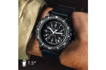 Image of Marathon GSAR Unisex Anthracite Automatic Diver's Watch - US Gov, 41mm, IP, Black, Rubber, WW194006BK-0030