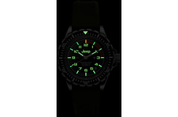 Image of Marathon JEEP GSAR on Rubber OD Green Watch, Black, 41mm, WW194006SS-4101