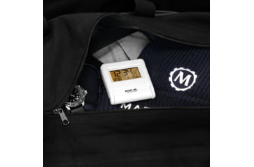 Image of Marathon Atomic Travel Alarm Clock w/Auto Night Light, White, CL030036-WH-00-NA