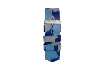 Image of Marathon Camouflage Rubber Watch Strap, 20mm, Blue, WS-RB-CBLSS-20-11