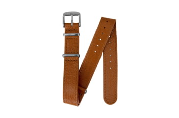 Image of Marathon Leather Nato Watch Strap, 16mm, Dark Tan, WS-LDS-DTSS-16-11