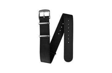 Image of Marathon Leather Nato Watch Strap, 18mm, Black, WS-LDS-BKSS-18-11
