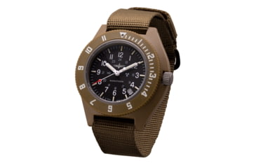 Image of Marathon Pilots Navigator Wristwatch w/Date and Tritium, Duvdevan Wristwatch, Desert Tan, WW194013DT-0602