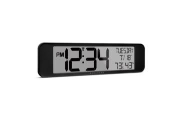 Image of Marathon Ultrawide Clock w/ Atomic Accuracy, Black, CL030079-BK-00-NA