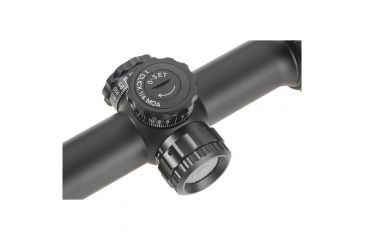 Image of 1-4.5 x 24mm Tactical Knob Illuminated Rifle Scope MTR-D2, Black