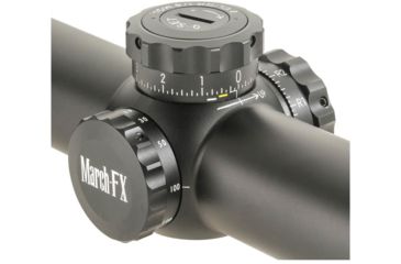 Image of March Scopes 5-40X56 FFP Tactical Knob Rifle Scope, FMA-2, Black MAR1055